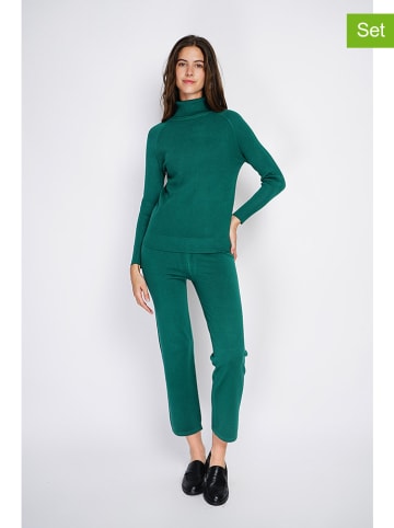 William de Faye 2-delige outfit donkergroen