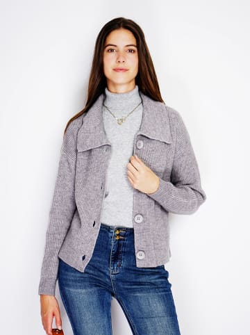 William de Faye Cardigan in Hellgrau