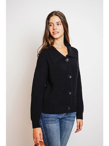William de Faye Cardigan in Schwarz