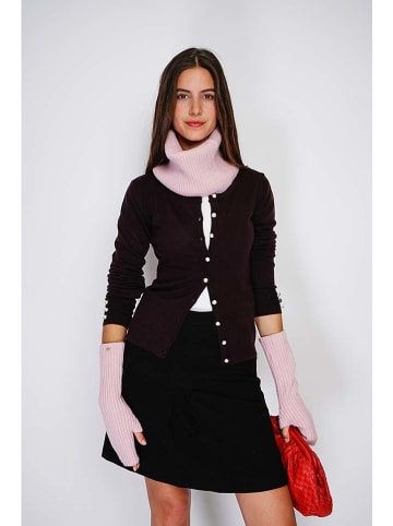 William de Faye Loop-Schal in Rosa - (L)30 x (B)28 cm