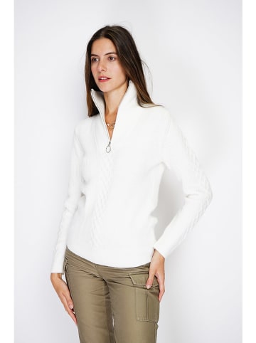 William de Faye Pullover in Weiß