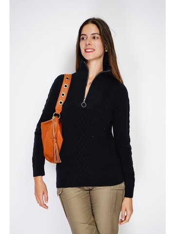 William de Faye Pullover in Schwarz