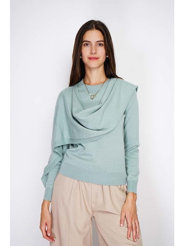 William de Faye Pullover in Türkis