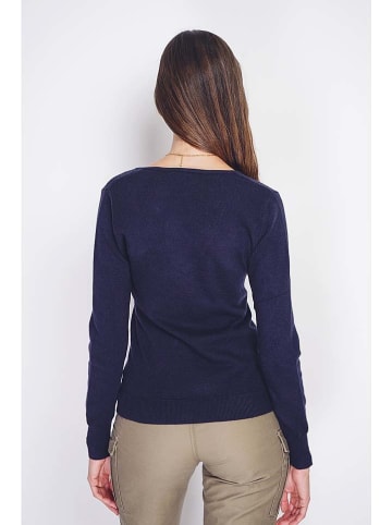 William de Faye Pullover in Dunkelblau
