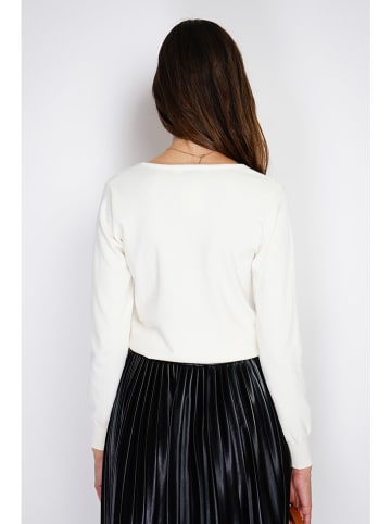 William de Faye Sweter w kolorze białym