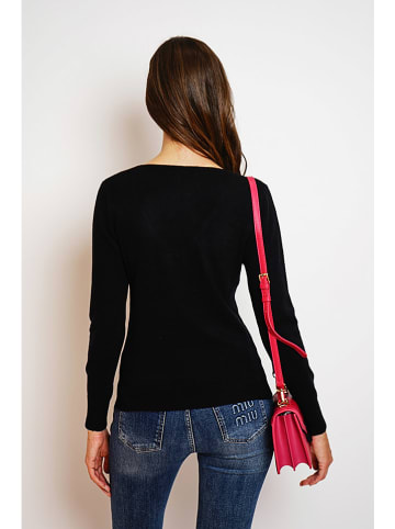 William de Faye Pullover in Schwarz