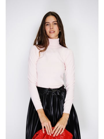 William de Faye Rollkragenpullover in Rosa