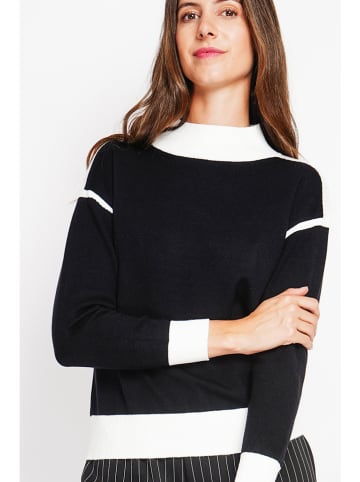 William de Faye Sweter w kolorze czarno-białym