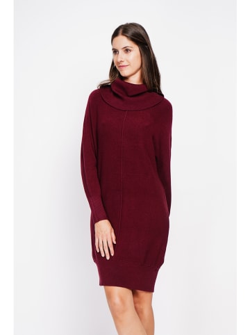 William de Faye Gebreide jurk bordeaux