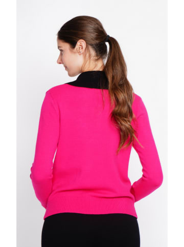 William de Faye Trui fuchsia/zwart