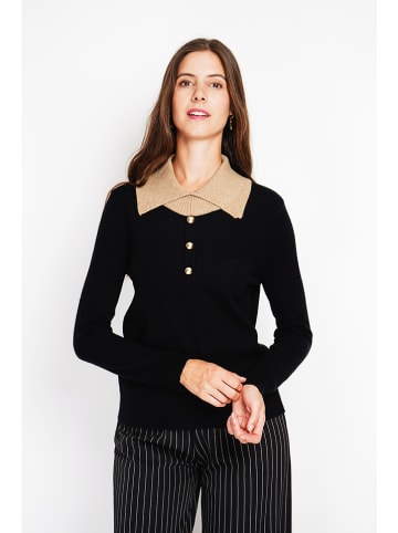 William de Faye Trui zwart/beige