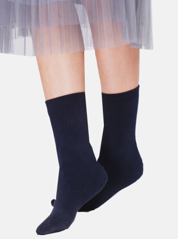 William de Faye Skarpety w kolorze granatowym