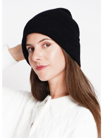 William de Faye Czapka beanie w kolorze czarnym