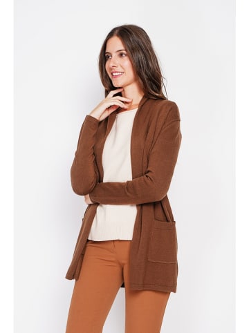 William de Faye Cardigan in Braun