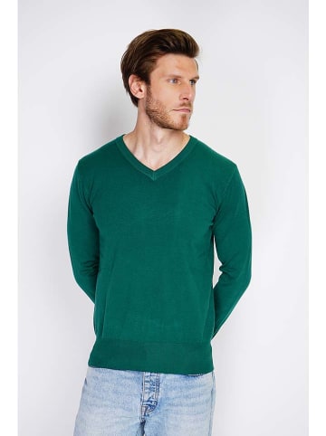 William de Faye Pullover in Grün
