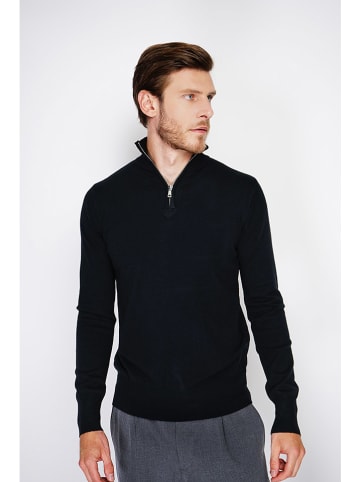 William de Faye Pullover in Schwarz
