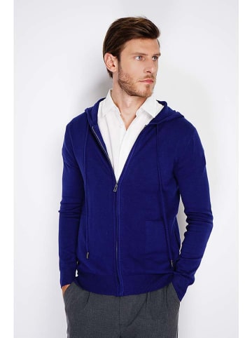 William de Faye Cardigan in Dunkelblau