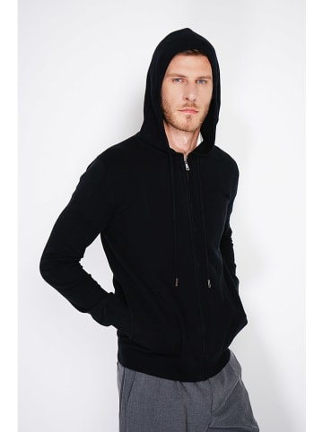 William de Faye Cardigan in Schwarz