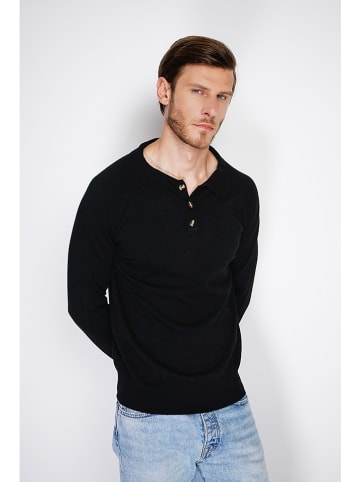 William de Faye Pullover in Schwarz