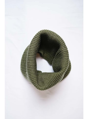 William de Faye Loop-Schal in Khaki - (L)50 x (B)28 cm