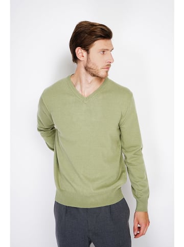 William de Faye Pullover in Grün
