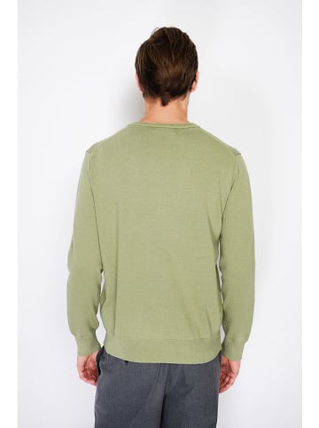 William de Faye Pullover in Grün