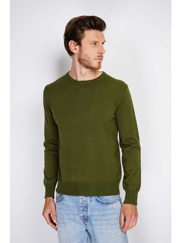 William de Faye Sweter w kolorze khaki