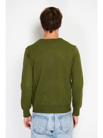 William de Faye Pullover in Khaki