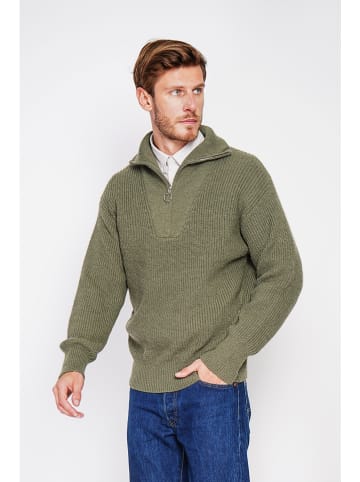 William de Faye Sweter w kolorze khaki