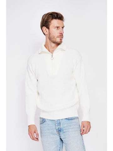 William de Faye Pullover in Weiß