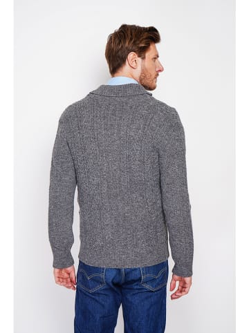 William de Faye Cardigan in Grau