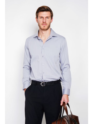 William de Faye Blouse lichtgrijs