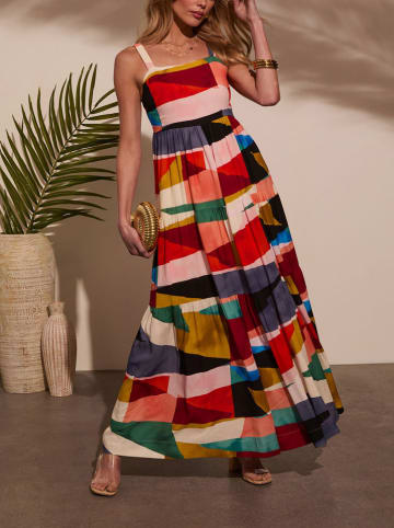 Milan Kiss Jurk meerkleurig