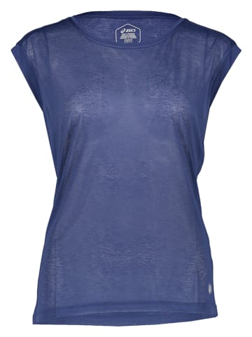 asics Trainingsshirt donkerblauw