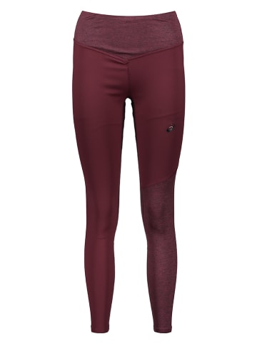 asics Trainingsleggings "Flexform" in Bordeaux