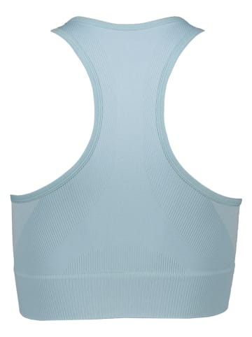 asics Sportbeha "Nagino" lichtblauw - low