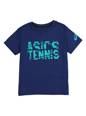 asics Trainingsshirt in Dunkelblau