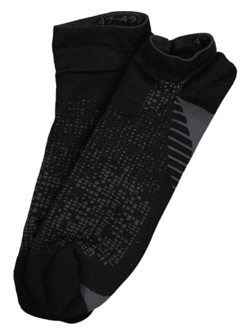 asics Laufsocken in Schwarz/ Grau
