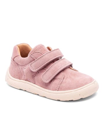 bisgaard Skórzane buty "Luna" w kolorze jasnoróżowym do chodzenia na boso
