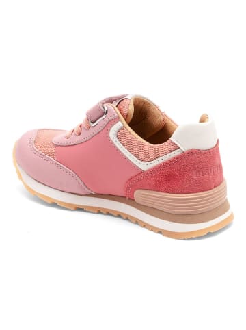 bisgaard Leder-Sneakers "Walde" in Rosa