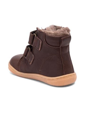 bisgaard Skórzane buty "Helmut" w kolorze brązowym do chodzenia na boso