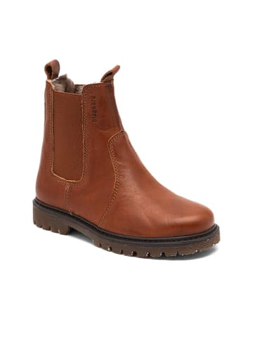 bisgaard Leder-Chelsea-Boots "Neel" in Hellbraun
