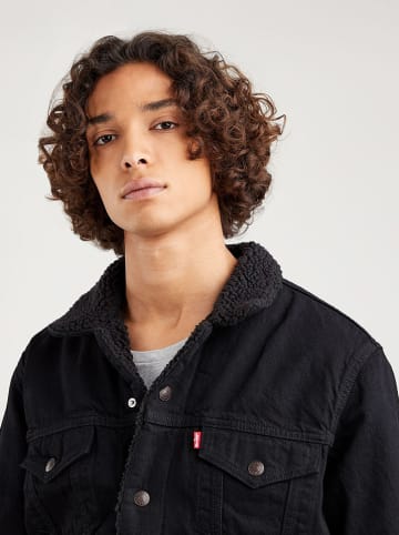 Levi's Kurtka dżinsowa w kolorze czarnym