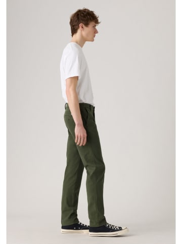 Levi's Spodnie chino w kolorze oliwkowym