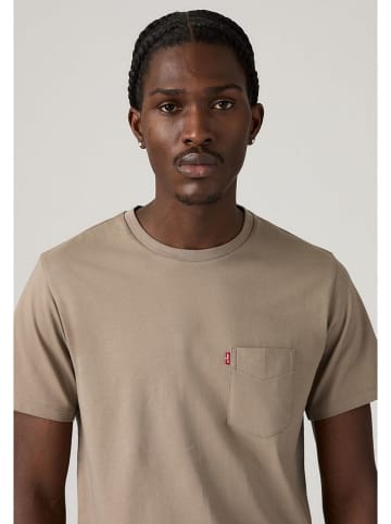 Levi's Koszulka w kolorze beżowym