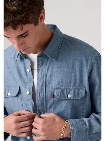 Levi's Spijkerblouse lichtblauw