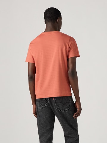 Levi's Koszulka w kolorze czerwonobrązowym