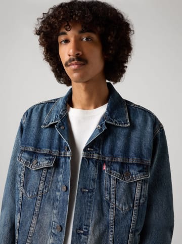 Levi's Kurtka dżinsowa w kolorze granatowym