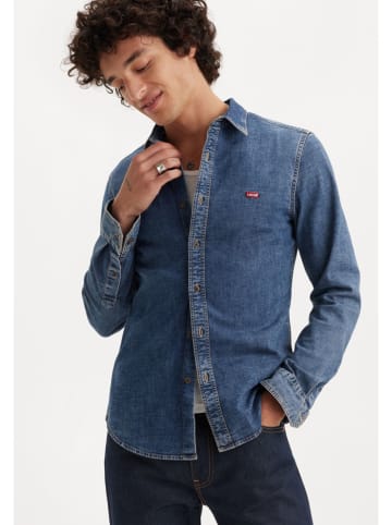 Levi's Spijkerblouse donkerblauw