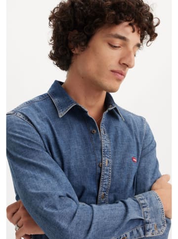 Levi's Spijkerblouse donkerblauw